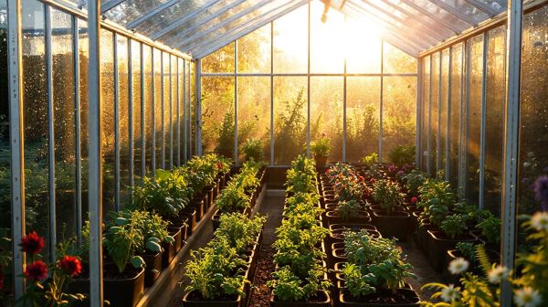 Top 5 des serres de jardin de 18m² pour vos cultures